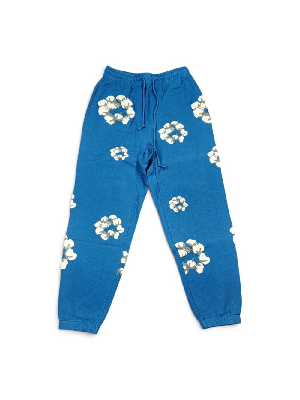 Denim Tears x Cactus Plant Flea Market Cactus Wreath Sweatpants Navy Medium NWT